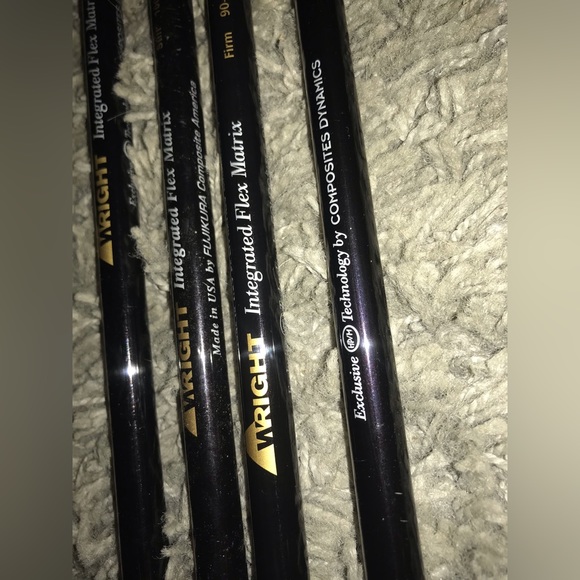 Wright Integrated Flex Matrix Golf Shafts Set of 4 Brand New of Old Stock RARE! - Picture 8 of 9